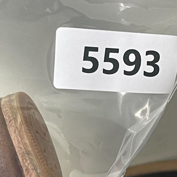 CAT Mazzy Mid Cut Slip On Ankle Boots Rugged Brown Leather Biker Bootie Women 10 - Picture 12 of 12